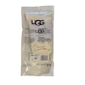 NWT UGG White Lettuce Edge Socks